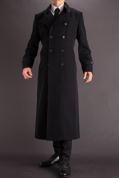 着丈長めのロングコート