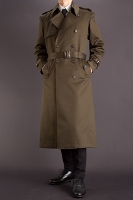トレンチコート ダブル 125 コットン カーキ
