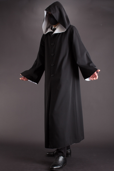 フードローブ 135 リバーシブルモデル ブラック・ホワイト