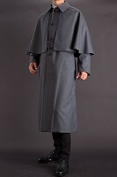 インバネスコート 2wayモデル グレー 125