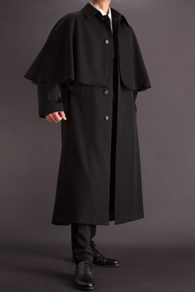 インバネスコート ２WAYモデル ブラック 125