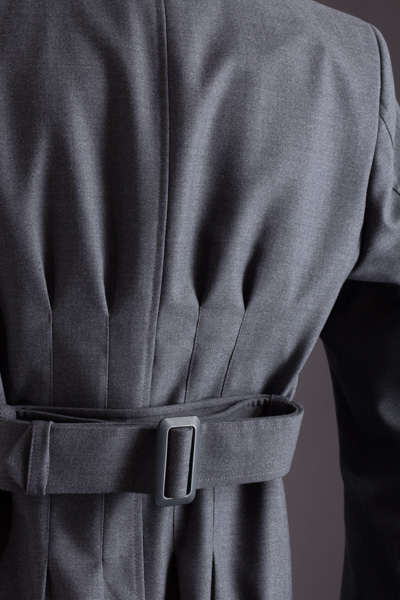 着丈長めのロングコート