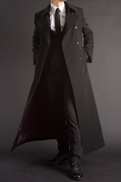ロングコート トレンチコート 男性用 メンズ 販売 通販 ロングコートのuenoya 販売店 上野屋 21 22年モデル